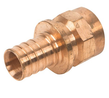 Переходник с внутренней резьбой 25 х3/4" Rehau В бронза